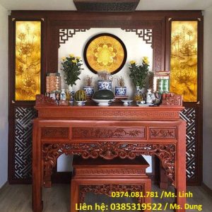 bàn thờ đứng chung cư